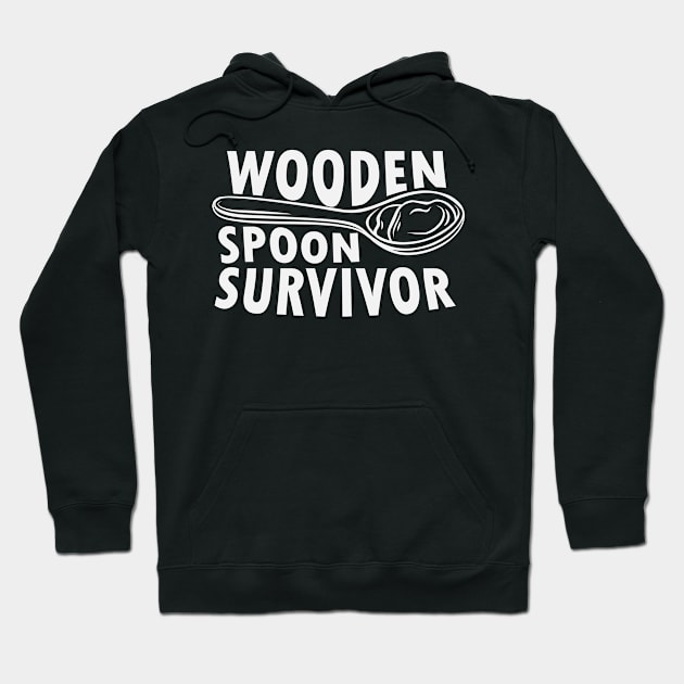 Cute Wooden Spoon Survivor Hoodie by TomCage